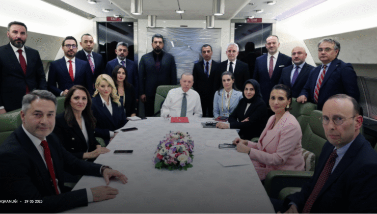 Erdoğan, Azerbaycan ziyareti dönüşü gazetecilerin sorularını yanıtladı