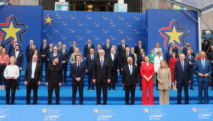 Cumhurbaşkanı Erdoğan, Avrupa Siyasi Topluluğu Zirvesi’ne katıldı