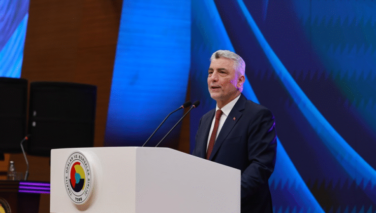 Ticaret Bakanı Ömer Bakan Bolat, TOBB Hizmet Şeref Belgesi ve Plaket Töreni'nde Konuştu