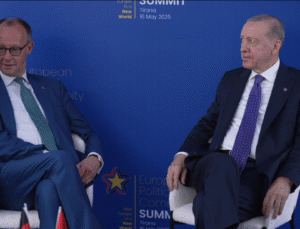 Cumhurbaşkanı Erdoğan, Almanya Başbakanı Merz ile görüştü