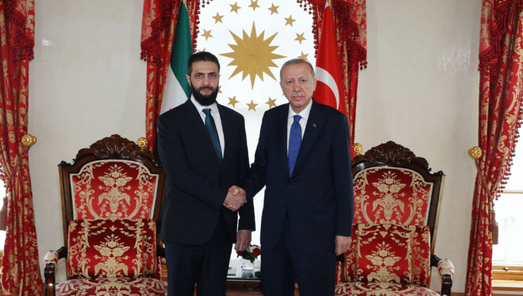 Dolmabahçe’de Tarihi Zirve: Erdoğan ve Şara Buluştu