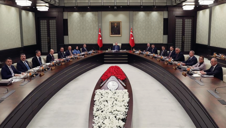 Cumhurbaşkanlığı Kabinesi, Cumhurbaşkanı Erdoğan başkanlığında toplandı