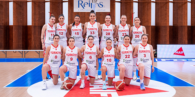 Kadın Milliler Fransa Deplasmanında Dağıldı: Hazırlık Maçı 20 Sayı Farkla Gitti!