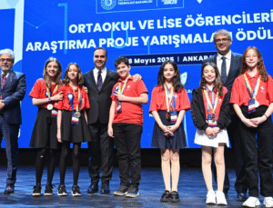 Ortaokul ve Lise Öğrencileri Araştırma Proje Yarışmaları Ödül Töreni