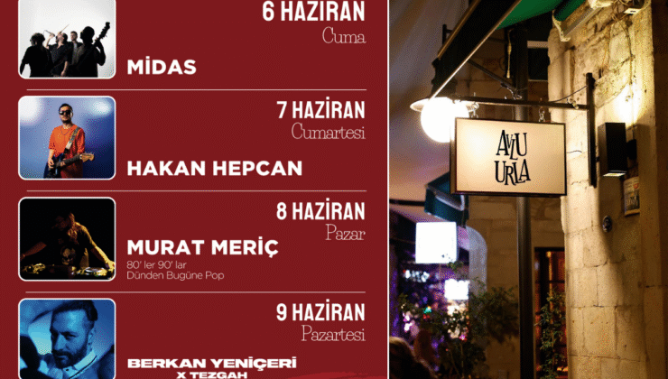 Bayramda Urla’ya gideceklere müjde: Müzik şöleni sizi bekliyor