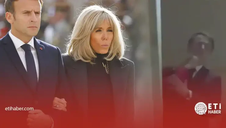 Macron Eşinden Tokat Yedi