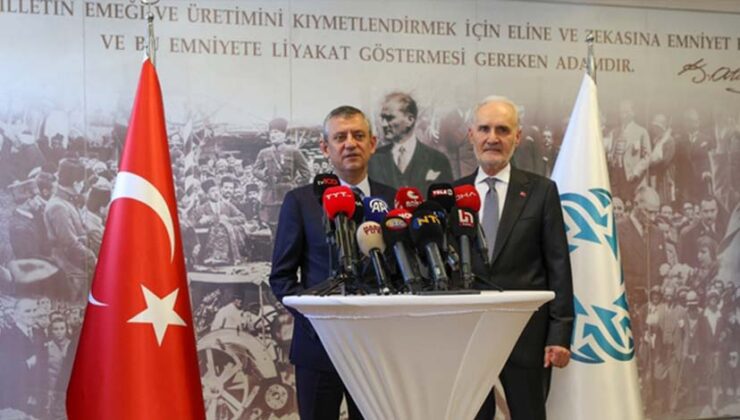 Özgür Özel’den İstanbul Ticaret Odası’na Ziyaret
