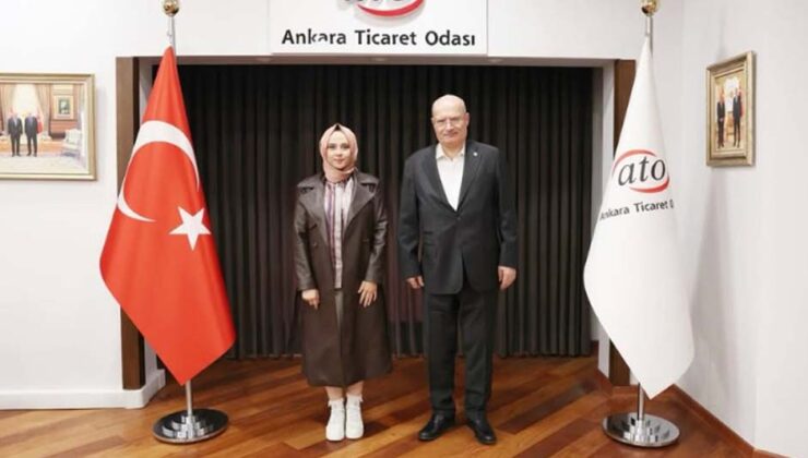 ATO Başkanı Gürsel Baran: “Gamze Erol’u Odamızda Ağırlamaktan Memnuniyet Duyduk”