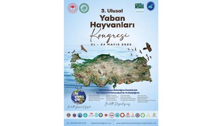 Van’da Yaban Hayatı İçin Bilimsel Buluşma: 3. Ulusal Yaban Hayvanları Kongresi!