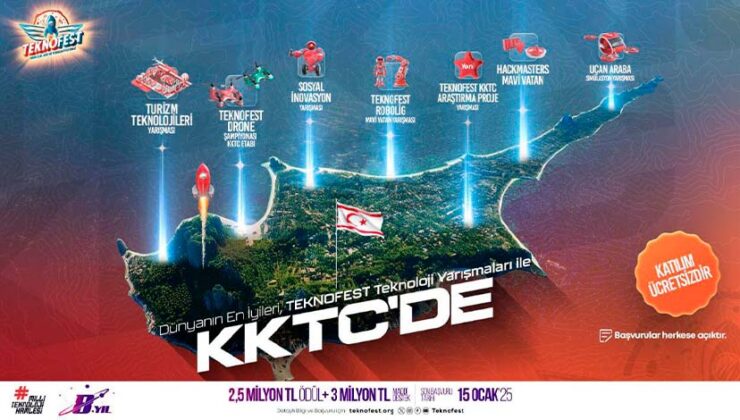 KKTC’de TEKNOFEST Coşkusu Başladı: Teknoloji ve İnovasyonun Merkezi Olacak!