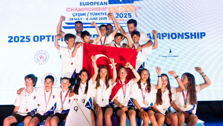 Optimist Avrupa Şampiyonası’nda Türkiye Milli Takımı Zirvede!
