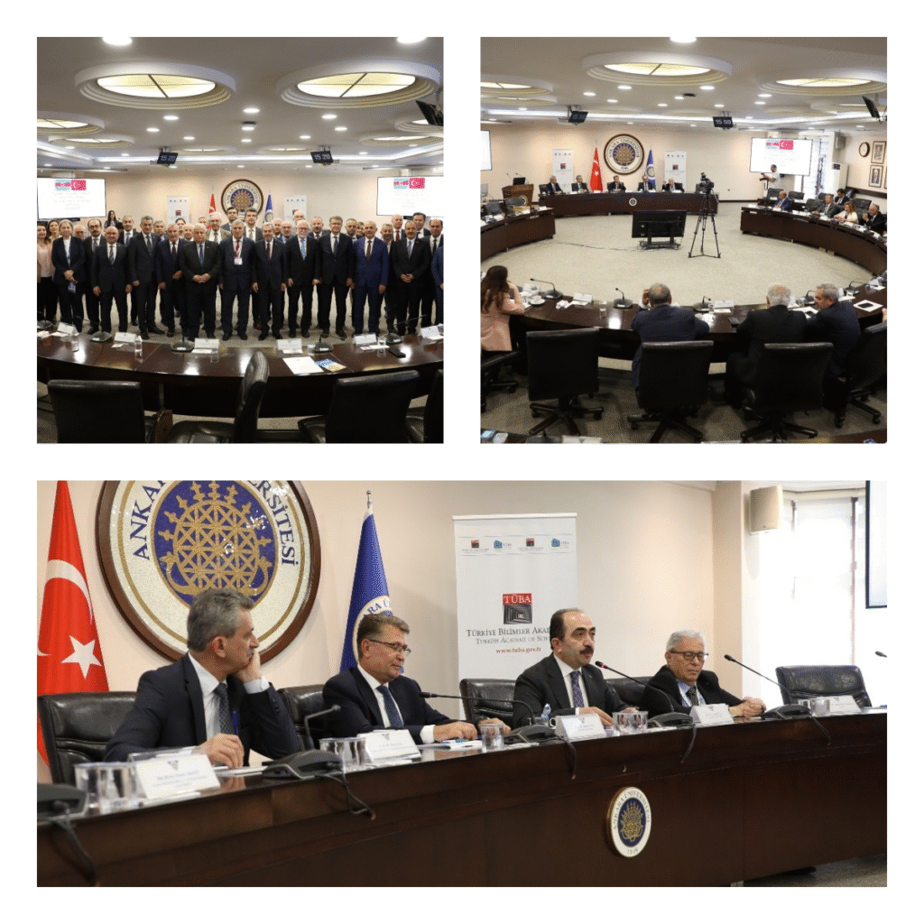 Türk Tarih Kurumu Başkanı Yüksel Özgen, Azerbaycan Milli İlimler Akademisi’nin 80. yıl etkinliğinde bilimsel dayanışma mesajı verdi.