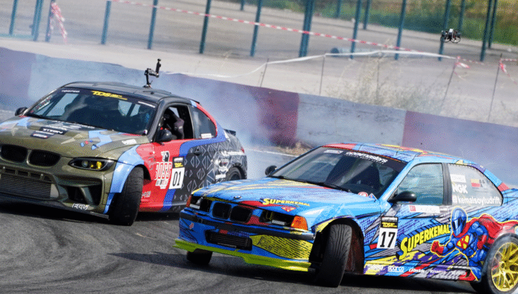 Drift Tutkunlarının Kapı Kapıya Mücadele Nefes Kesti