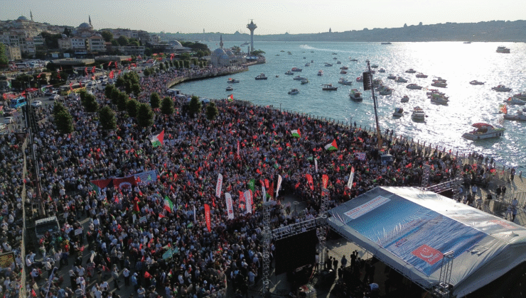 Saadet Partisi’nden Gazze İçin “Özgür Gazze” Mitingi