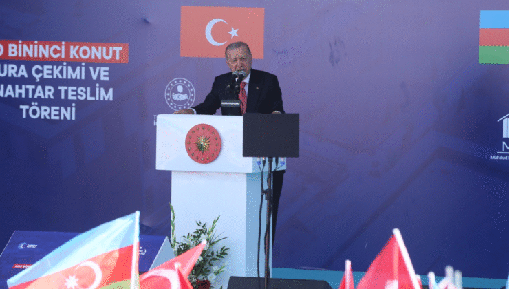 Cumhurbaşkanı Erdoğan: “Deprem Bölgesindeki Konutların Yarısı Tamamlandı