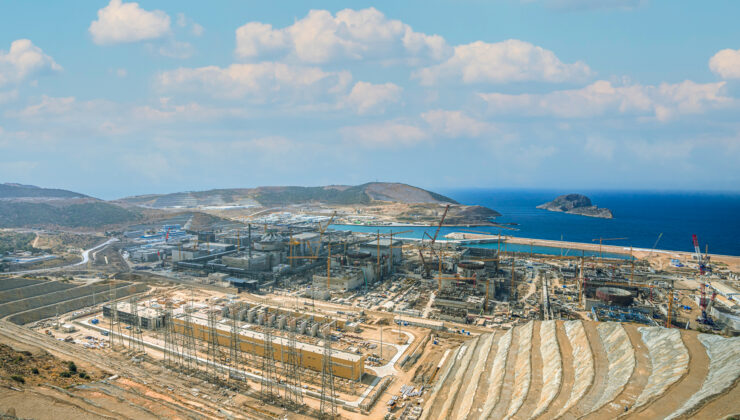 Akkuyu NGS’nin 3. Ünitesinde Türbin Binası Betonlama Çalışmaları Tamamlandı