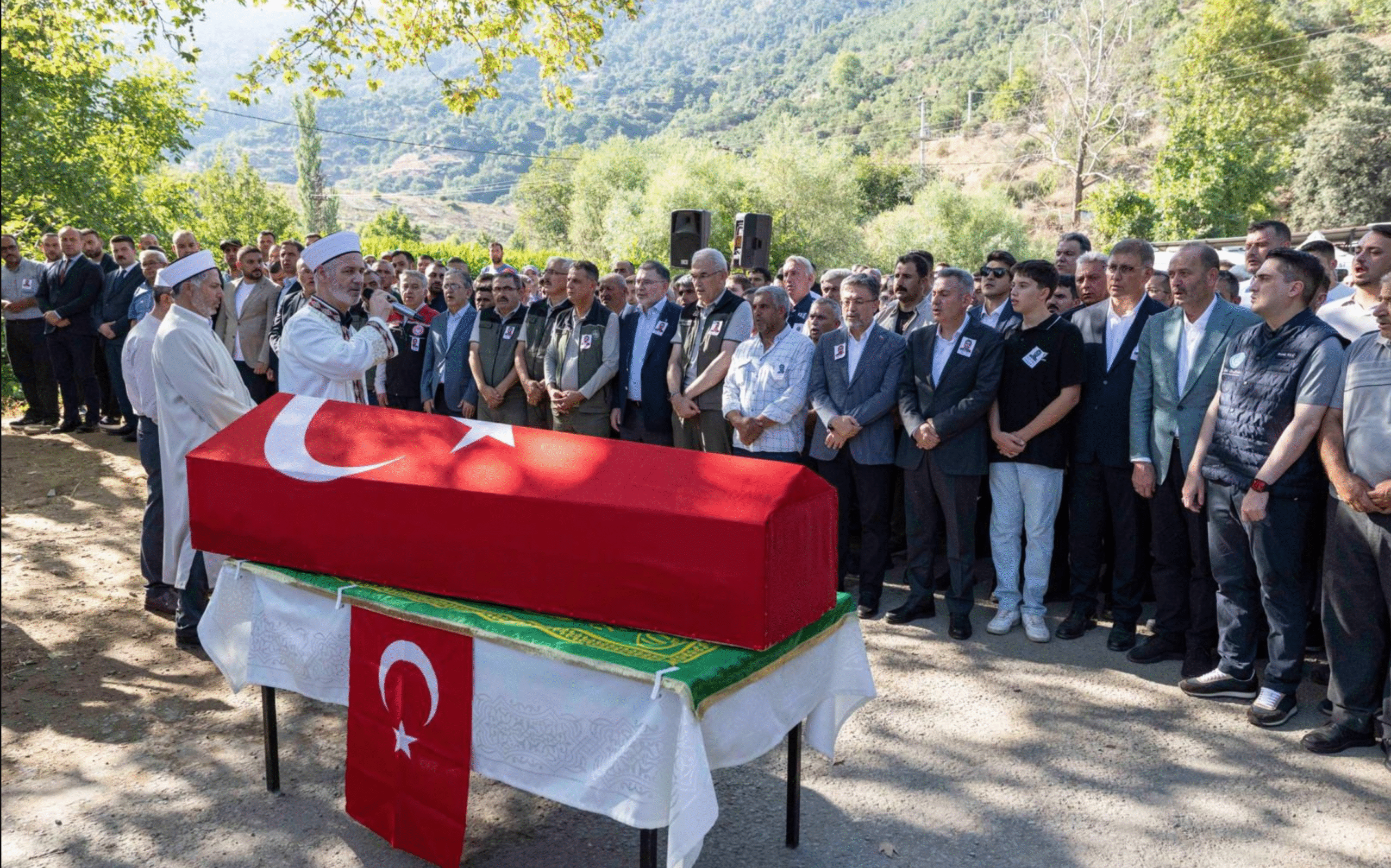 Şehit Orman İşçisi Ragıp Şahin, Son Yolculuğuna Uğurlandı