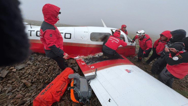 Rize de Uçak Kazası Pilot Hayatını Kaybetti, Yolcu Sağ Kurtarıldı