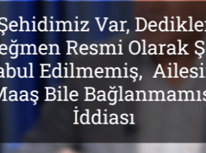 Millî Savunma Bakanlığı’ndan “Şehitlik Statüsü” İddialarına Yalanlama