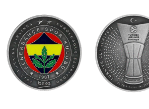 Fenerbahçe Beko Şampiyonluğu Darphane Hatıra Parasıyla Tarihe Kazındı