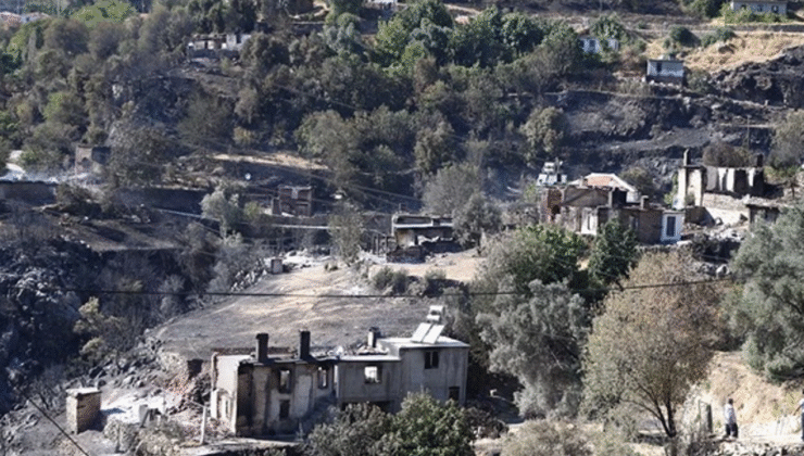 Yangın Mağdurlarına 12 Milyon TL lik Destek