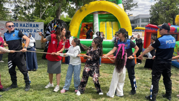 Polislerden Koruyucu Aile Şenliği ne Destek