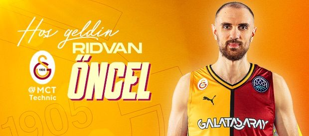 Galatasaray MCT Technic’e hoş geldin Rıdvan Öncel!