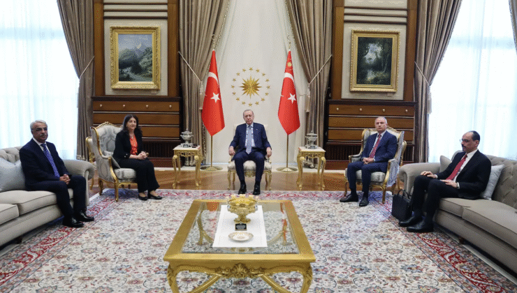 Cumhurbaşkanı Erdoğan, DEM Parti Heyetini Kabul Etti