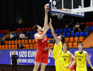 Ay Yıldızlı Gençler İsveçi 19 Sayı Farkla Devirdi