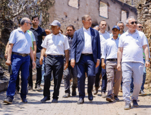 Büyükşehir’den Yangın Sonrası Seferberlik: Tugay, Ödemiş Köylerinde Sahada