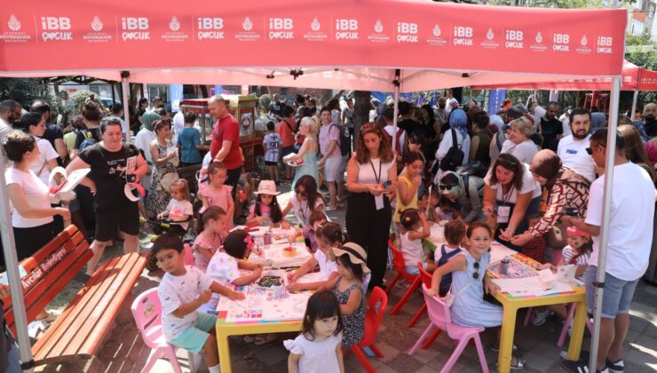 İBB’nin “Oyun Her Yerde” Projesiyle 61 Bin Çocuk Eğlenerek Gelişti