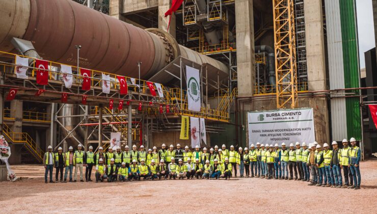 Bursa Çimento Fabrikası Modernizasyonunda Çevre Dostu Dönem: Fırınlar Ateşlendi