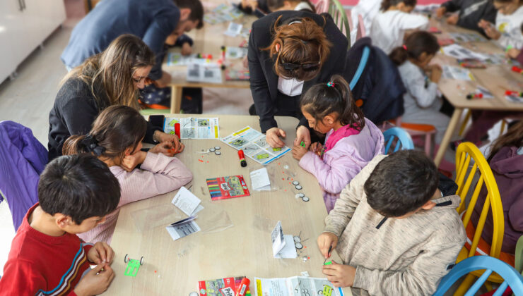 “İz Bırak” Projesi ile Hatay’daki Çocukların Yüzü Güldü