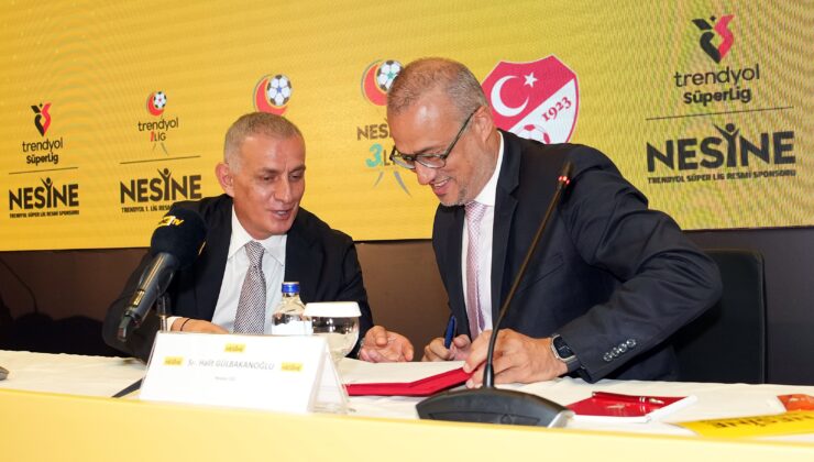TFF ve Nesine İş Birliği Büyüyor: Yeni Sponsorluk Anlaşması İmzalandı