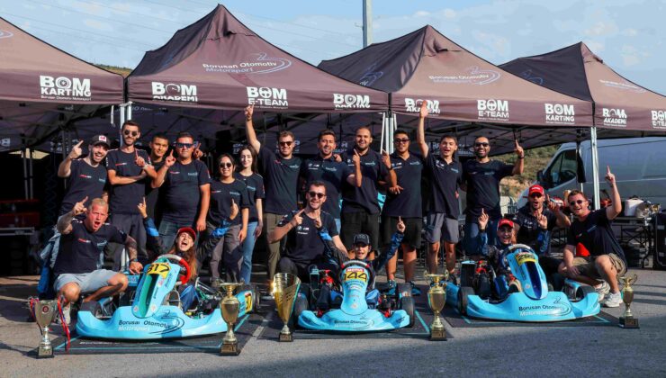 MOTUL Türkiye Karting Şampiyonası’nda Takımlar Birinciliği Kupası Borusan’ın Oldu