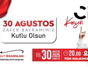 Keçiören’de 30 Ağustos Zafer Bayramı Coşkusu, Ceza Konseriyle Taçlanacak