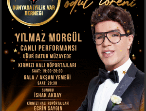 Yılmaz Morgül’den “İyilik” Sahnesi: Dünyada İyilik Var Derneği 1. Yıl Balosu