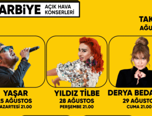 Levent Yüksel, Yıldız Tilbe, Yaşar… Sonbaharda Harbiye Sahnesi Ateş Gibi