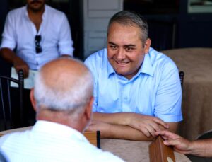 Başkan Özarslan’dan Esnaf ve Vatandaşlara Ziyaret