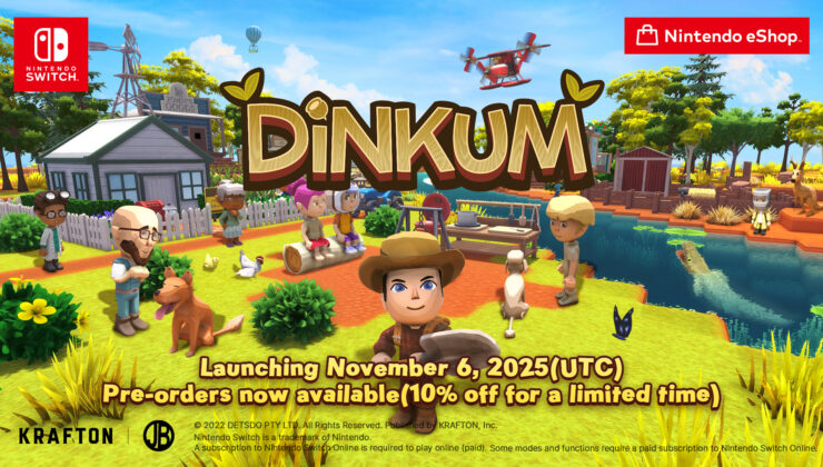 KRAFTON, Inc., Dinkum’un Nintendo Switch lansmanını duyurdu