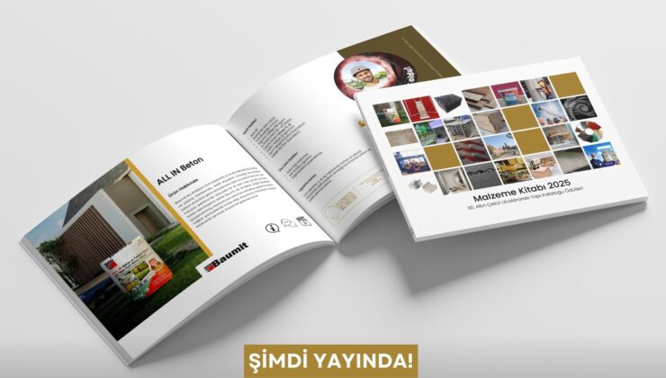 İnşaat Sektörüne Yön Veren Yeni Yayın: “Malzeme Kitabı 2025” Çıktı