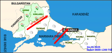 İstanbul’da Şiddetli Hava Şartları Bekleniyor: AKOM’dan Ani Sel ve Yıldırım Uyarısı