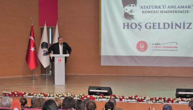 Sosyolog Hakan Çakmak ve Yazar Ayşe Sucu, Atatürk’ün İlke ve Devrimlerini Anlattı.