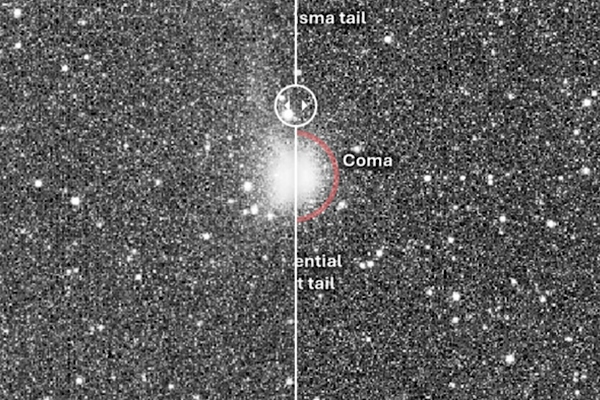 Kozmik Gözlem: ESA’nın Juice Aracı Kuyruklu Yıldız ATLAS’ı İnceledi