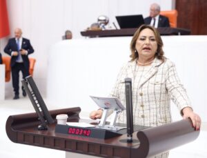 Sessiz Protesto: Müzeyyen Şevkin Bütçe Görüşmelerinde 10 Saniye Konuşmadı