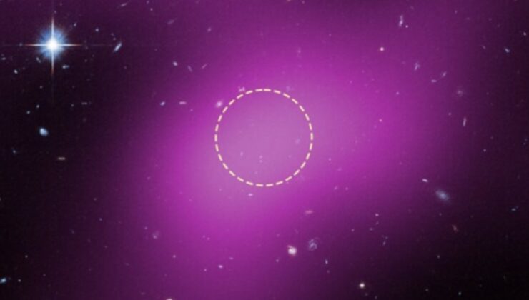 Uzayda Bir “Hayalet” Keşfi: Hubble İlk Kez Karanlık Madde Bulutunu Görüntüledi!