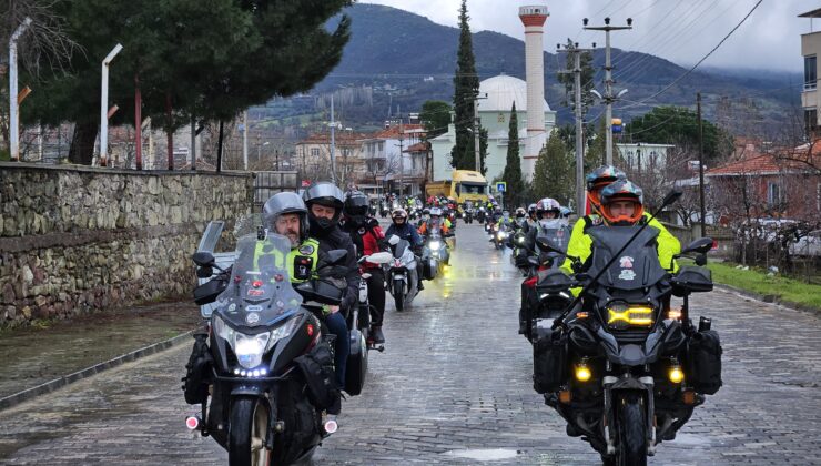 Balıkesir’de Gönül Birliği: Motorcular Sındırgı İçin Yollara Düştü