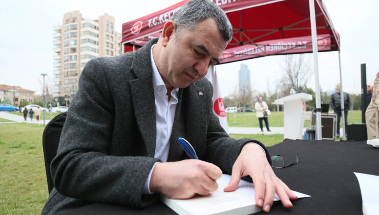 Keçiören’de Kütüphaneler Haftası’na Özel Çanakkale Ruhu: Yazar Faruk Sanal Gençlerle Buluştu