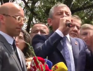 Meclis Önünde Tarihi Buluşma: Özgür Özel Grup Toplantısı Öncesi Kalabalığa Seslendi!