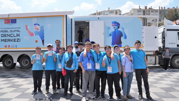 Keçiören’de Dev Teknoloji Hamlesi: Mobil DİGEM Kalaba Kent Meydanı’nda Kapılarını Açtı!